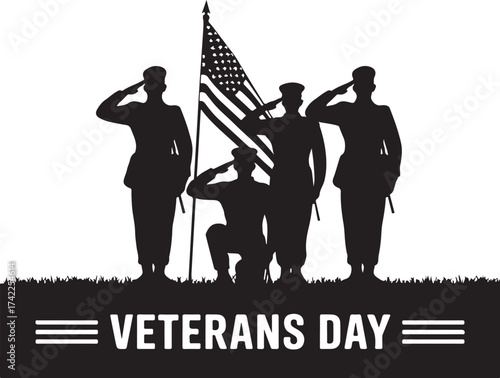 Veterans honored with flag salute