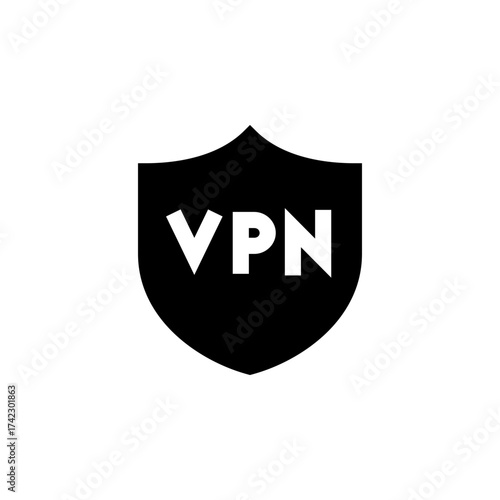 VPN Icon for Security and Private Network