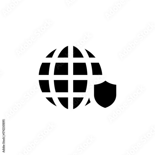 VPN Icon for Security and Private Network