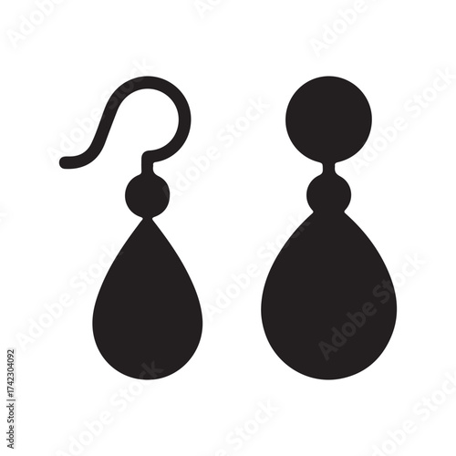 Dangle Earrings Solid Fashion Icon