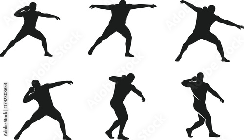 Pole vault silhouette, athlete in motion, sports technique, dynamic jump, track and field, vaulting sequence, airborne movement, strength, agility, biomechanics