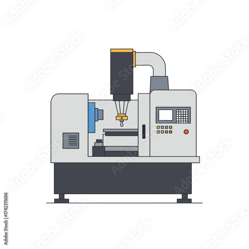 industrial machine used for manufacturing processes