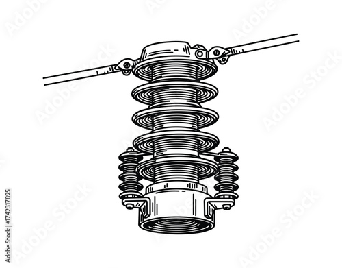 Electrical Insulator Power Line Component