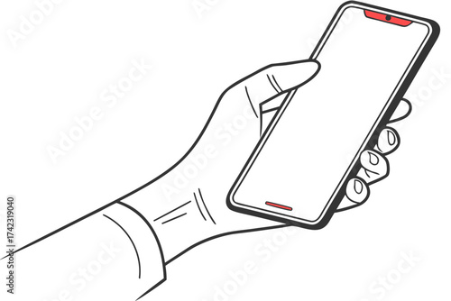 mobile phone vector illustration