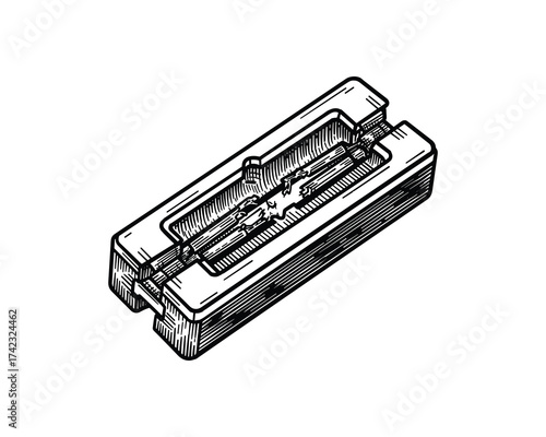 Broken fuse illustration