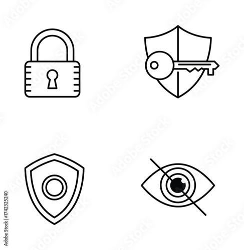 Security and Privacy Icons