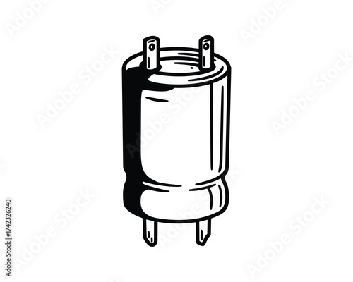 capacitor illustration