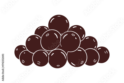 pile of coffee beans icon