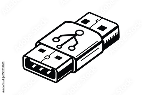 USB adapter connector