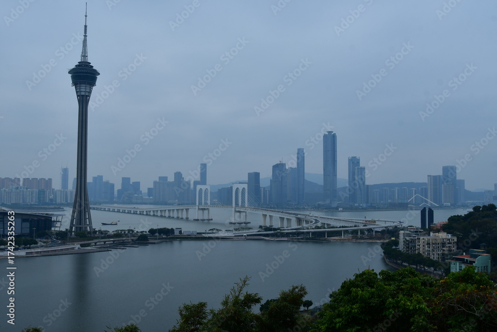 Fototapeta premium マカオのペンニャ教会
