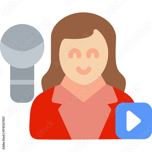 Live Broadcast Icon