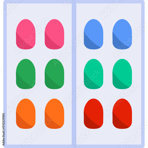 Nail Color Icon