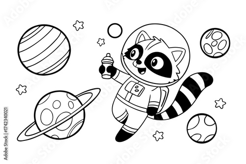 space rocket cartoon