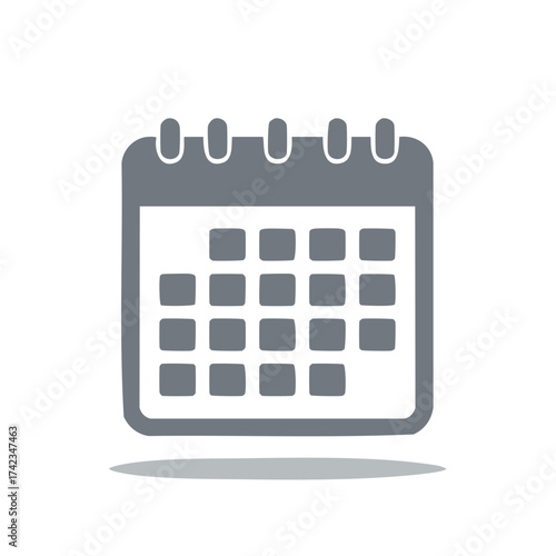 Calendar App Icon Symbol Reminder Notification Date Scheduler Planner Schedule Time