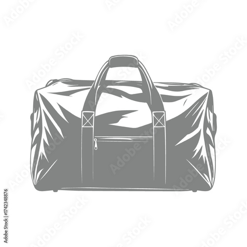 Duffle Bag Vector Design Illustration