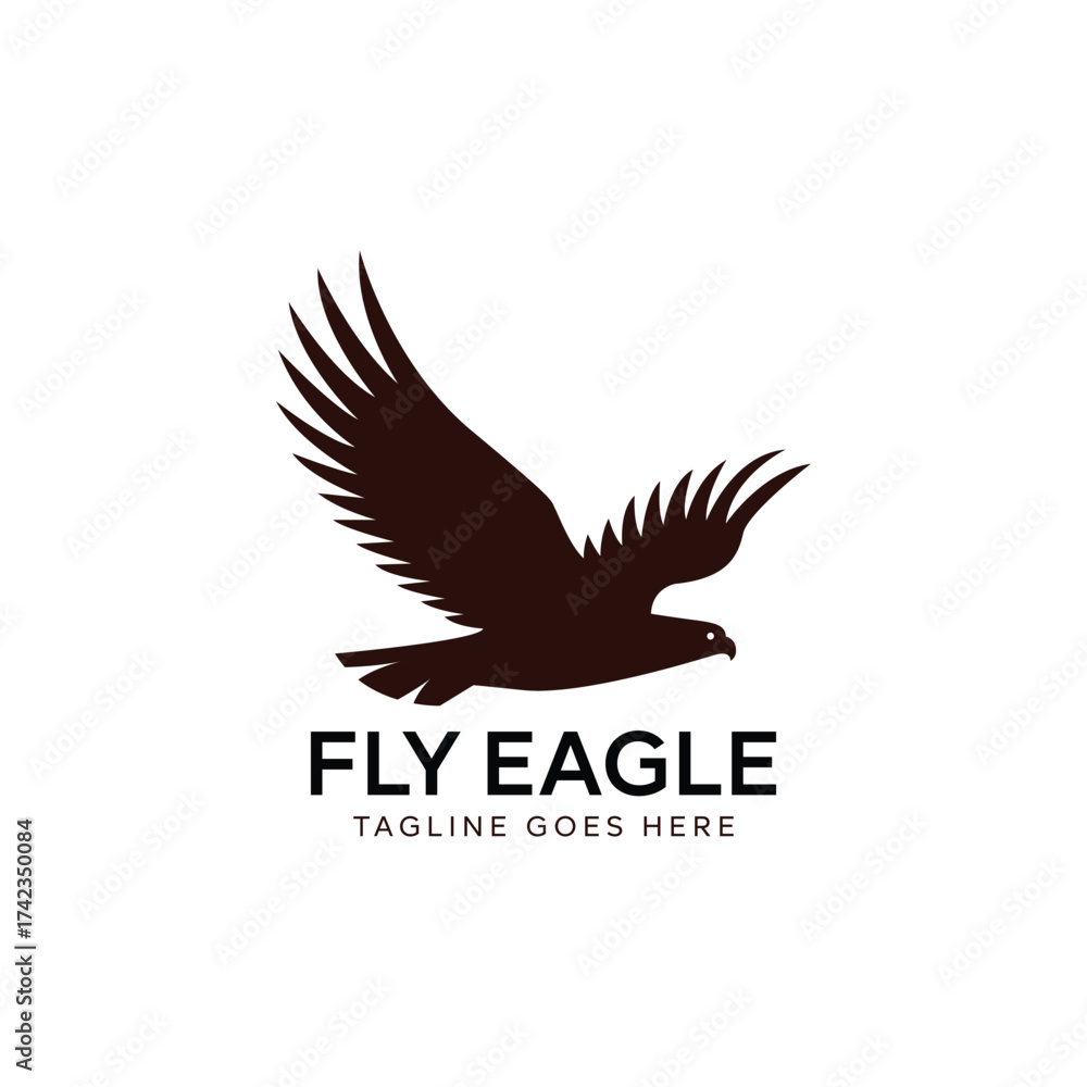 Obraz premium eagle vector logo