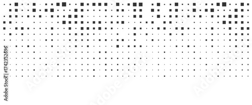 Vector modern abstract technology style geometric squares pattern