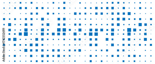 Vector modern abstract technology style geometric squares pattern