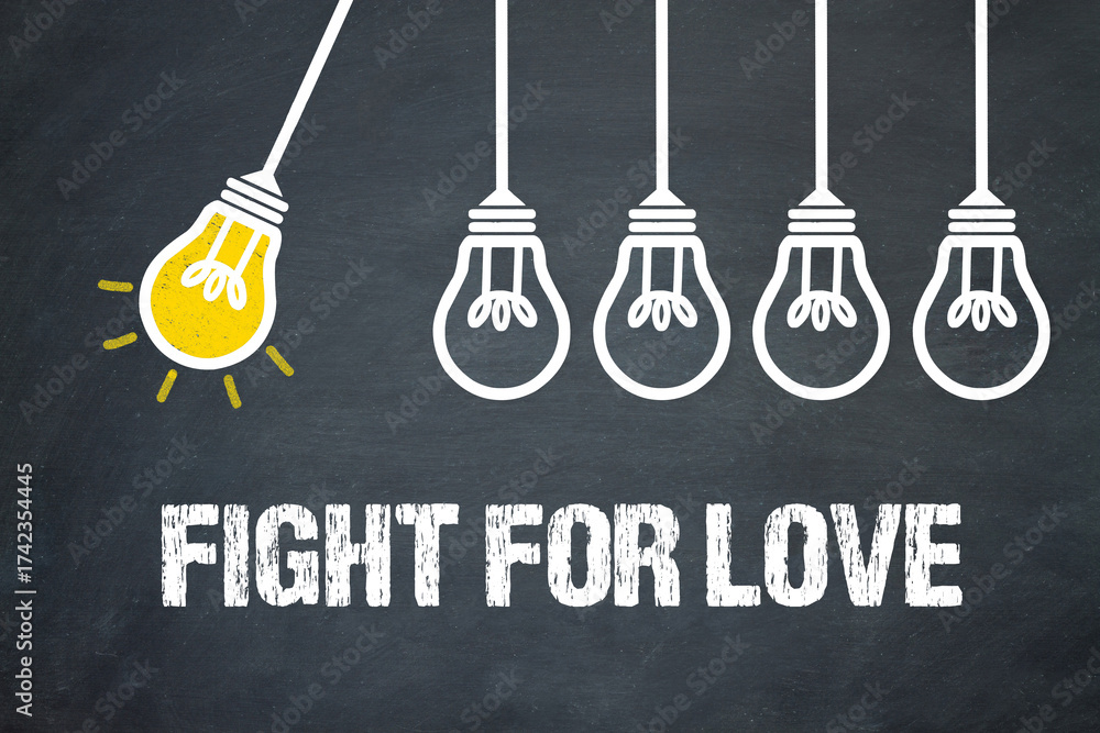 Fototapeta premium Fight for Love 
