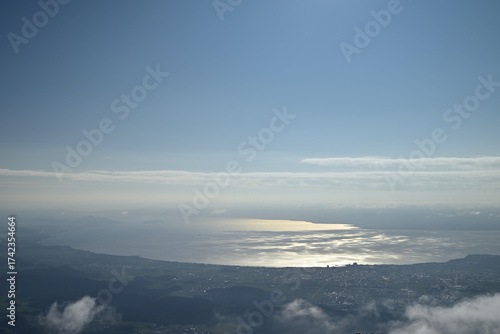 Fototapeta Climbing Mt. Ibuki, Shiga, Japan