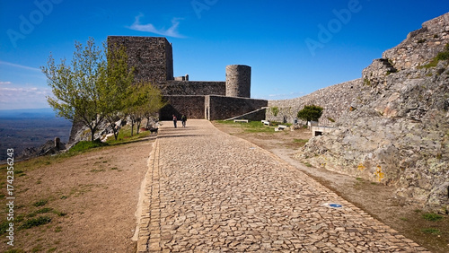 Gateway to History: Approaching the Fortress of Marvão in Portugal