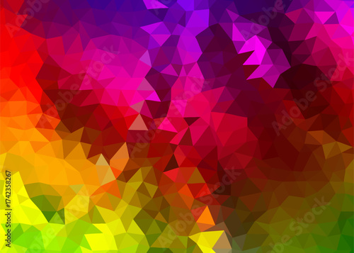 abstract colorful low poly background, abstract geometric background, abstract triangle background