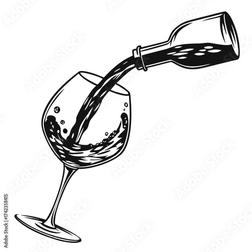 glass of red wine