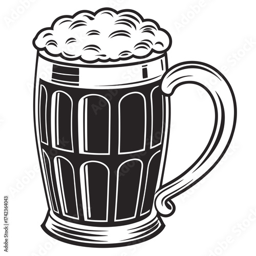 mug with beer