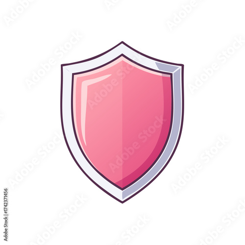 Stylized Pink Shield Icon Representing Digital Security and Data Protection Concepts Free Download Stylized Pink Shield Icon Representing Digital Security and Data Protection Concepts - GFXLoad
