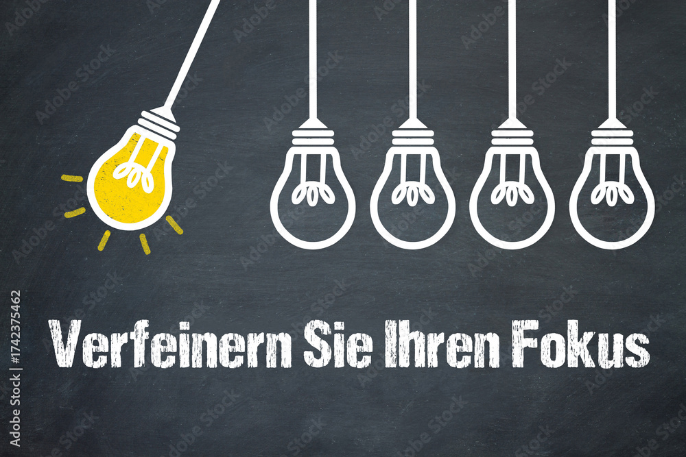 Fototapeta premium Verfeinern Sie Ihren Fokus