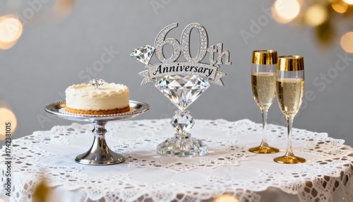 60th diamond wedding anniversary celebration