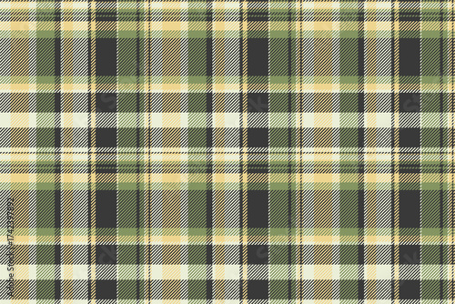 Short texture plaid seamless, invite tartan textile fabric. Line pattern check background vector in grey and light colors.