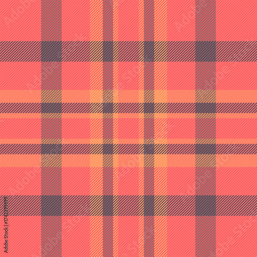 Warmtoned plaid pattern, perfect for backgrounds, textiles, or design elements. Offers a classic, comforting feel with a modern color palette. Versatile for various creative projects.