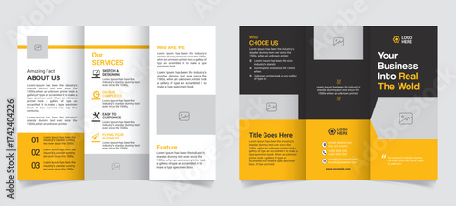 Professional Trifold Brochure Layout