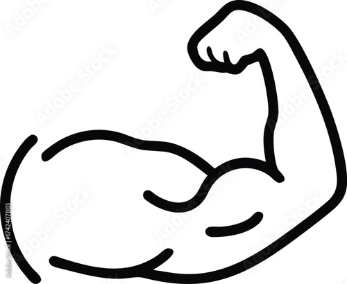 Headphones icon with human ear vector illustration on internet button