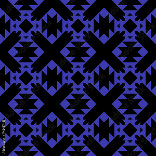 Geometric Ethnic traditional seamless , Aztec, Tribal, Hmong, Native American Indian, Pattern design for wrap, carpet, decorative illustraion
