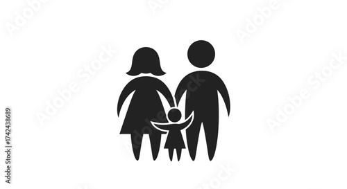 Stylized familial bond representation for social and parental guidance visual applications