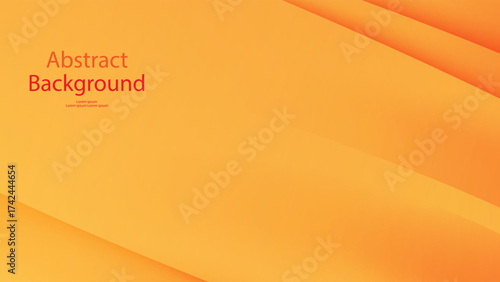 Warm and orange color background abstract art vector