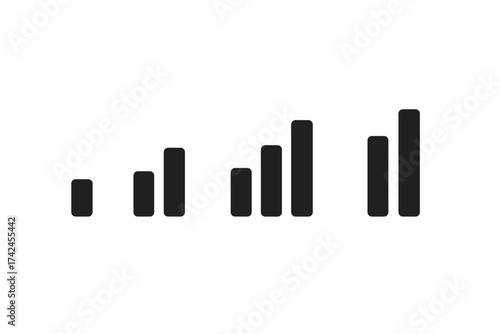 Moving house truck icon vector isolated, delivery and transport concept, minimalist silhouette, vehicle with home cargo, relocation service symbol, transparent background