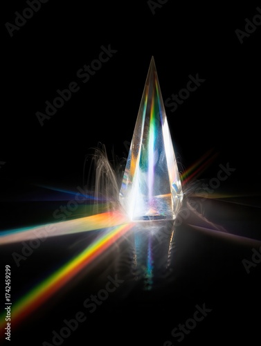 abstract background of colorful lights