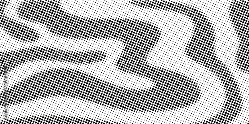 Dot gradation texture. Retro halftone gradient background.