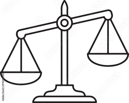Editable line icon set for compliance business and legal concepts featuring diverse symbols for regulations security and approval processes