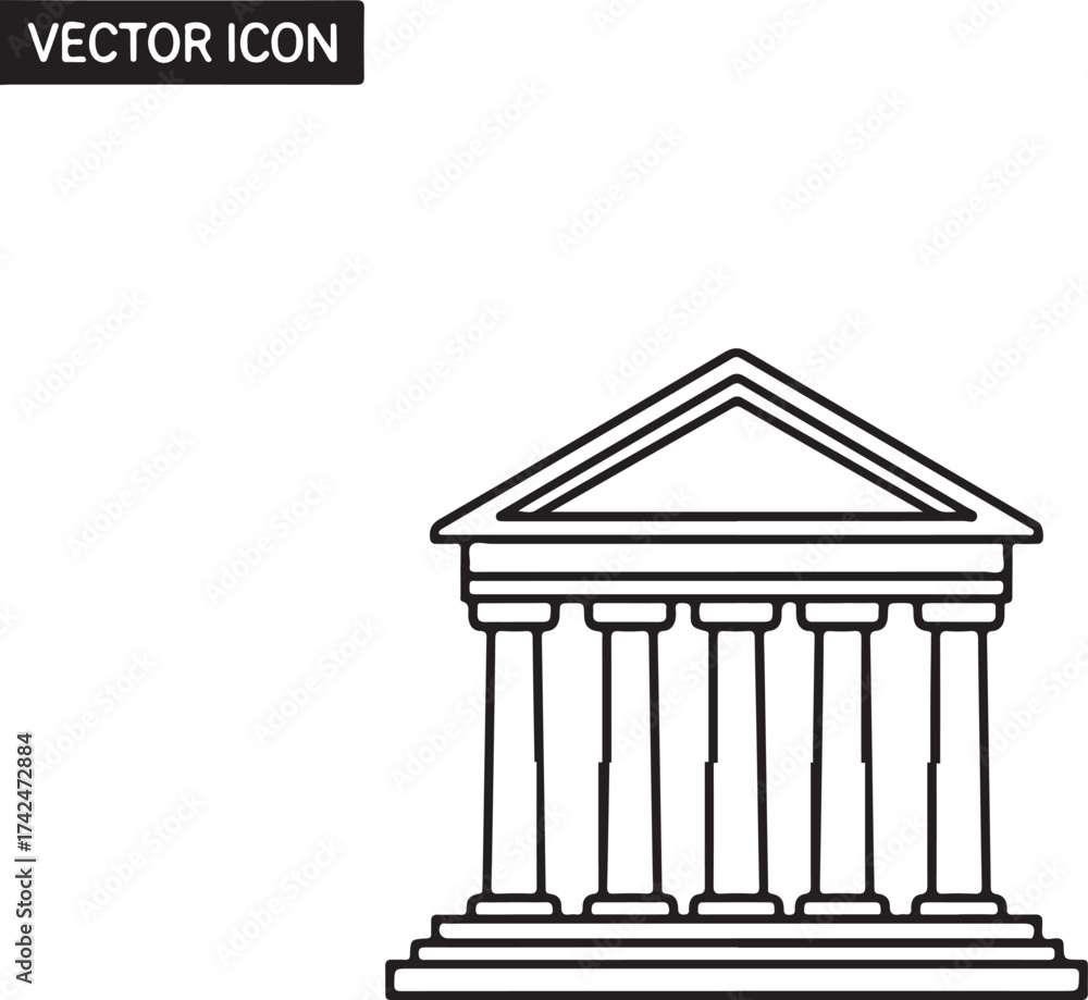 Obraz premium Editable line icon set for compliance business legal and security concepts featuring diverse symbols for professional use in design projects