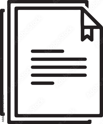 Editable line icon set for compliance and legal matters featuring a variety of business and security symbols in a clean modern design