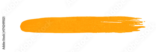 Stripe hand painted with watercolors. Artistic design element