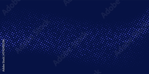 Dot white blue wave light screen gradient texture background. Abstract technology big data digital background. vector eps 10