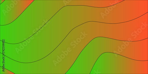 Modern dynamic Abstract background With colorful paper wave Shapes.Graphic design banner pattern background template with dynamic curve shapes.