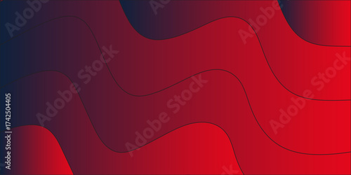 Modern dynamic Abstract background With colorful paper wave Shapes.Graphic design banner pattern background template with dynamic curve shapes.