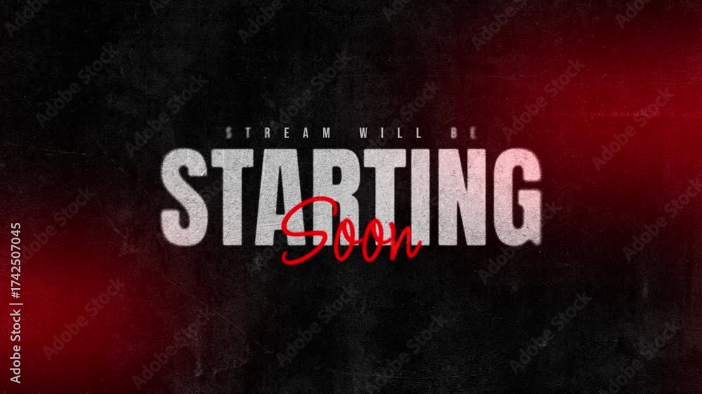 animated stream overlays, starting screen, offline screen, be right back screen, ending screen