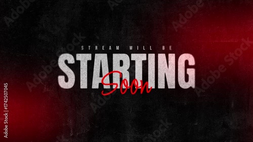 animated stream overlays, starting screen, offline screen, be right back screen, ending screen